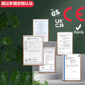 Adaptador con certificación Ce, estándar europeo, 5V, 1A, Usb, 5W, lámpara de escritorio, cargador de energía, espejo de maquillaje, cabezal de carga, color blanco - Product Image 1