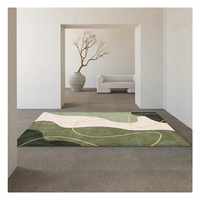 Nordique luxe moderne carré tapis tapis Polyester rembourré pour la maison voiture hôtel Golf Camping pique-nique salon couloir utilisation