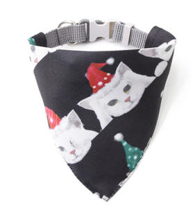 Venta al por mayor accesorios para mascotas bufanda ajustable personalizado lindo suave pañuelo hebilla lujo perro triángulo mascota Bandana Collar - Product Image 6