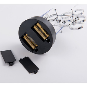 ZD389 Vente en gros : Nouveaux jouets sensoriels d'équilibre artistique, ornements de décoration artisanale pour la maison, jouets de bureau à <span class=keywords><strong>mouvement</strong></span> perpétuel en trois pièces - Product Image 5