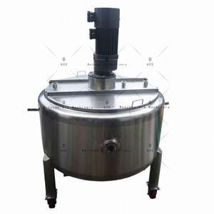 خزان خلط من الفولاذ المقاوم للصدأ بضغط عالي سعة 1000 لتر من إيس الصناعية وفقًا لمعايير ASME - Product Image 3