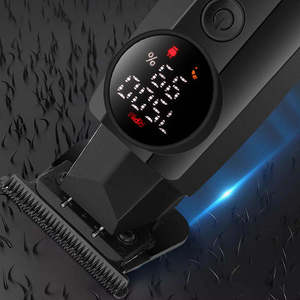 Tondeuse à <span class=keywords><strong>cheveux</strong></span> sans fil haute vitesse avec écran LCD, batterie rechargeable Type-C 2000 mAh, autonomie <span class=keywords><strong>de</strong></span> 180 minutes, 4 peignes limiteurs, pour <span class=keywords><strong>coupe</strong></span> <span class=keywords><strong>de</strong></span> <span class=keywords><strong>cheveux</strong></span> en salon - Product Image 4