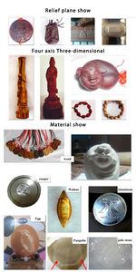 Machine de gravure CNC pour marbre AM3020 800W, routeur CNC 4x8, moteur Mach3 pour bijoux, pendentifs et bagues en métal plat - Product Image 6