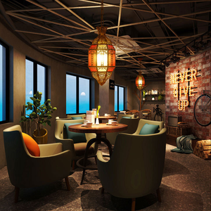 B136 Large Antique European Style Octagonal Moroccan Lamp Traditional Brass Iron Pendants Lighting Chandeliers Pendant Ligh - Product Image 3