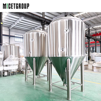 Cuve de Fermentation Conique 1000L en Acier Inoxydable 304 pour Bière Artisanale – Équipement de Brassage pour Brasseries Artisanales et Microbrasseries – Qualité Sanitaire Personnalisable