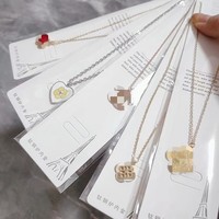 Vente en gros de bijoux en acier inoxydable MW, Collier pour femme en acier titane tendance, Vente en gros d'usine de colliers à prix abordable
