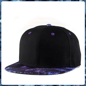 Fleur de mode Ciel Étoilé chapeaux et casquettes hommes Casquettes Snapback à bord Plat - Product Image 6