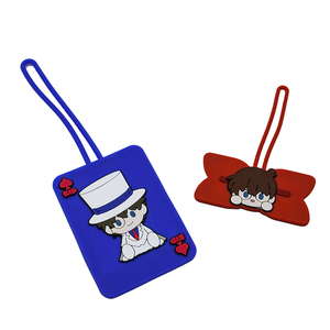 Custom Cute Kawaii PVC Luggage <b>Tag</b> <b>Name</b> <b>Tag</b> Personalized Silicone Luggage <b>Tag</b> <b>Name</b> <b>Tag</b> for Travelling - Product Image 1
