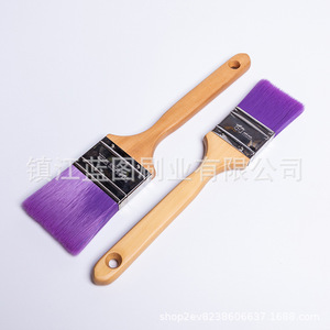 Zhenjiang Pet Paintbrush 50mm Nylon Bristle Hemu Handle <b>Extended</b> <b>Brush</b> For Painting - Product Image 3