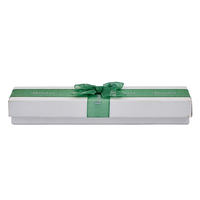 Vente en gros directe de boîte à bijoux de luxe portable pour la Saint-Valentin emballage gaufrage mat laminage réutilisable écologique