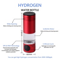 Générateur d'eau d'hydrogène Portable 5000ppb technologie SPE PEM bouteille d'hydrogène d'eau riche en eau hydrogénée USB pour usage domestique