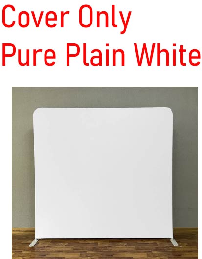 Couverture blanche unie uniquement