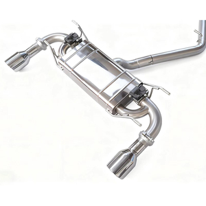 Ống xả độ giữa sau có van, thép không gỉ, đánh bóng gương, độ dày 1.5mm dành cho <span class=keywords><strong>GT86</strong></span> / <span class=keywords><strong>FT86</strong></span> / FR86 & Subaru BRZ - Product Image 4