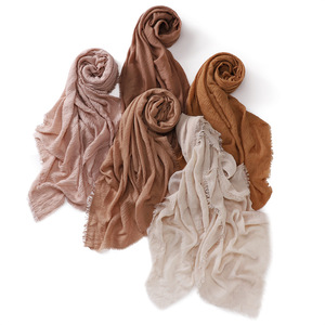 Foulard Classico Monocolore da Donna, Morbido in Viscosa e Cotone, 90cm, per Donne Ebraiche - Product Image 4