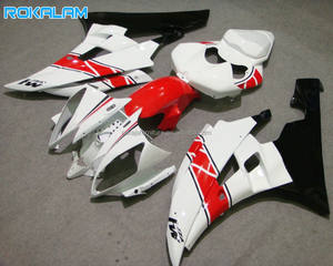 Carenados Rojos, Blancos y Negros para Yamaha YZF600 <span class=keywords><strong>R6</strong></span> 06 07, Carrocería ABS, YZF-<span class=keywords><strong>R6</strong></span> 2006 <span class=keywords><strong>2007</strong></span>, <span class=keywords><strong>Carenado</strong></span> de Repuesto para Motocicleta YZFR6 - Product Image 1