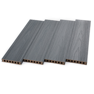 Desain celah tidak terlihat, mudah dipasang dan diganti kolam renang, papan padat, lantai luar ruangan, Komposit kayu, Decking - Product Image 3