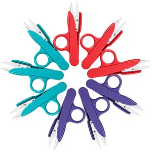 Factory <b>Direct</b> Wholesale <b>Beading</b> Thread Cutter Fishing Line Mini Yarn Scissor Thread Snips Scissors for Yarn - Product Image 1