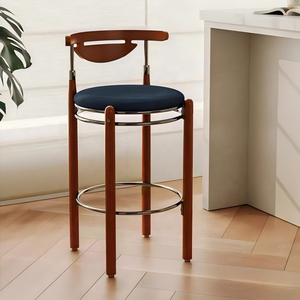 Tabourets <span class=keywords><strong>de</strong></span> <span class=keywords><strong>bar</strong></span> modernes Rosegia ZJL-BC070 avec structure en bois massif, chaises hautes pour table <span class=keywords><strong>de</strong></span> <span class=keywords><strong>bar</strong></span>, usage commercial en Chine - Product Image 2