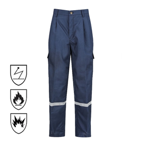 Giấy chứng nhận CE chống cháy Dupont <span class=keywords><strong>Nomex</strong></span> Aramid FRC làm việc FR quần áo chống cháy chống cháy quần cho nam giới - Product Image 1