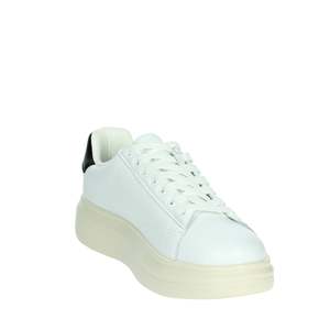 Baskets pour hommes Liu-Jo, blanches et noires, modèle Big 01, en toile, chaussures tendance - Product Image 5