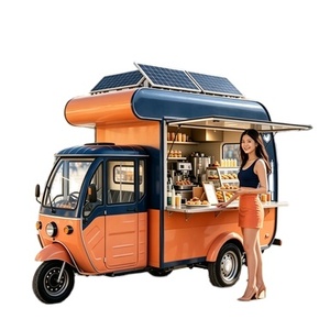 Food Truck Elettrico Guidabile di Ultima Generazione con Cucina Completa e Frigorifero Commerciale per Eventi di Vendita Ambulante - Product Image 1
