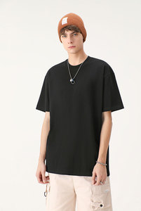 Custom High Quality Heavyweight Cotton Men's Knitted T shirts Summer Puff Printing T-shirts Men's Digital Printing tshirts - Product Image 2