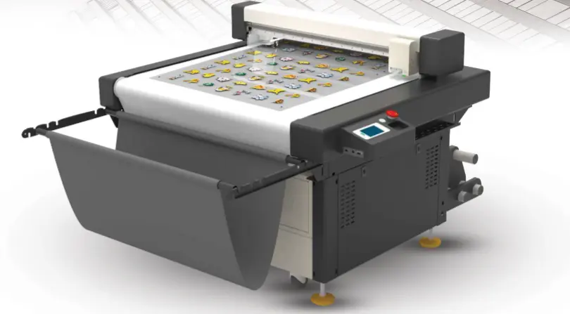 7090 di fornitura di fabbrica a doppia lama di carta di alta qualità UV DTF adesivo macchina da taglio grafica