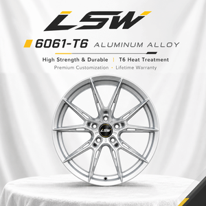 LS8022 Factory Custom Produced Passenger Car <b>Wheel</b> 15-26 Inch Custom Dimension & Color Alloy Rim Forged Alloy <b>Wheel</b> - Product Image 4