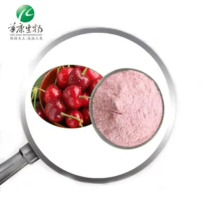 Suministro de polvo de cereza natural puro de alta calidad 17% vitamina C extracto de cereza Acerola