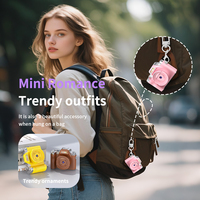 Mini caméra jouet créative avec filtre beauté, écran 1,54 pouces, 400 mAh, vidéo HD 1080P, CCD