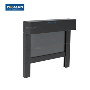 Rèm Chống Muỗi Chống Gió Cửa Sổ Có Thể Thu Gọn Gắn Động Cơ Rèm Cửa Cuốn Chạy Điện Cho Sân Lái Xe - Product Image 5