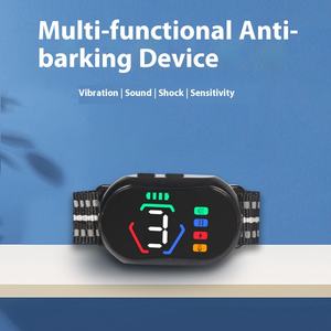 Collar de entrenamiento antiladridos inteligente recargable <span class=keywords><strong>Control</strong></span> de ladridos de perro Collar de vibración zumbido - Product Image 5