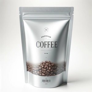 Custom Printed Logo Ziplock Packaging Pe Plastic 200g 250g 340g 500g 1kg 12oz 5 lb 2kg Coffee <b>Bag</b> with Valve and Zipper - Product Image 6