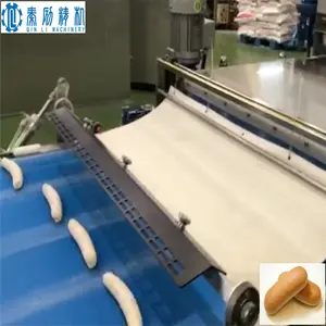 Bread equipment bakery dough roller sheeter biscuit baking tray moulder & panning machine