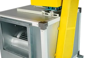 Fabricant de ventilateur radial professionnel Installation pratique Ventilateur d'extraction de fumée de feu centrifuge