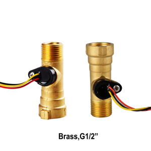 3V 5V 12V 24V 3 dây nhựa thép không gỉ <span class=keywords><strong>Brass</strong></span> hiệu ứng Hall tuabin Lưu lượng nước mét cảm biến xung - Product Image 5