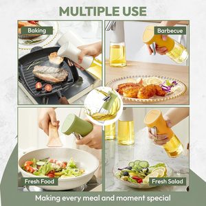 Dispensador de Aceite de Oliva, Vinagre y Salsa de Soja en Aerosol, de Vidrio, 240 ml, para Cocina, Venta al Por Mayor - Product Image 2