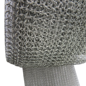 60cm <strong>Width</strong> Knit Filter Tubing <strong>Screen</strong> Tubing Fabric <strong>Rolls</strong> Stainless Steel Knitted <strong>Wire</strong> <strong>Mesh</strong> - Product Image 6