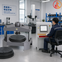 Manhole Cover Compression Machine 1000kN Fully Automatic Four Column Servo Tester for Cast Iron Concrete Crack Load Test