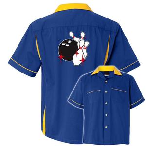 Hot Sales Quick-Drying High Quality Luxury Plain Sustainable Polyester Linen <strong>Vintage</strong> <strong>Bowling</strong> T <strong>Shirts</strong> - Product Image 2