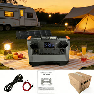 Estación de energía portátil para caravanas y remolques, 2000W 2400W 2000Wh LiFePO4, para viajes por carretera y acampadas. - Product Image 6