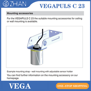 Sensor de Nivel de Radar de Medición Continua, Cable de 2 Hilos, 4-20 MA/HART, VEGAPULS C 23 - Product Image 3