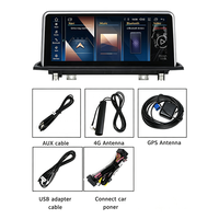Système multimédia automobile Android 13 12,3 pouces pour BMW X1 F48/F49 4+64 Go CarPlay sans fil Android Auto DSP 1920x720 Anti-éblouissement 4G LTE avec GPS
