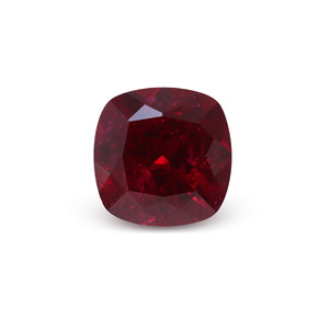 Cadermay Cultured Ruby Cushion Cut Loose Stone Red Gemstone For Jewelry Making - Product Image 3