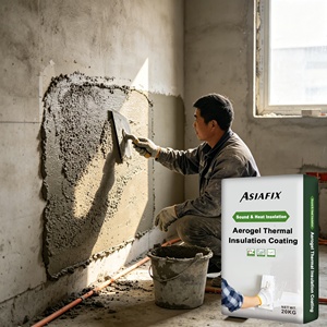Particules d'aérogels à faible conductivité thermique et hydrofuges comme additif pour plâtre <span class=keywords><strong>isolant</strong></span> en aérogels - Product Image 5