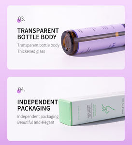 100% puro orgánico ricino lavanda jengibre cuerpo masaje aceite rollo botella aceite vegetal Natural a granel Aroma sueño mezclas para parejas - Product Image 5