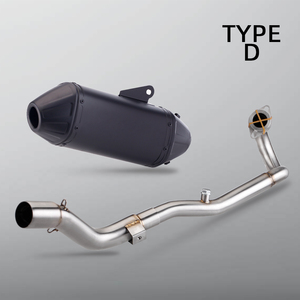 Sistema de Escape Completo para Motocicleta Todoterreno Crf300L Crf250 <span class=keywords><strong>Crf250rally</strong></span> Tubo de Escape Delantero Modificación de Silenciador - Product Image 6