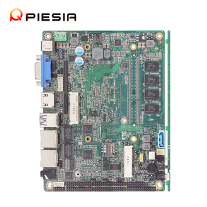 Stock 2LAN 4G 6Com Placa de PC industrial <span class=keywords><strong>Pentium</strong></span> N4200 Celeron J3455 E3940 E3950 X86 Placa base integrada sin ventilador - Product Image 2