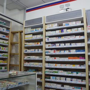 Estantes de Farmacia Personalizados de Una Sola Cara para Diseño de Interiores de Farmacias, Hospitales, Clínicas e Infirmerías - Product Image 4