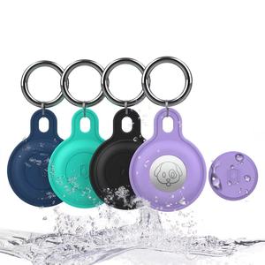 Étui étanche en silicone pour <span class=keywords><strong>AirTag</strong></span>, porte-clés pour chien, étui en TPU étanche pour enfants - Product Image 1